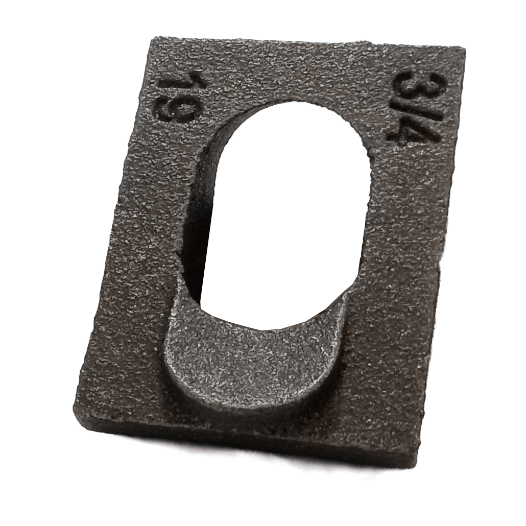 SWH34-P 3/4 Hillside Washer - Plain Cast